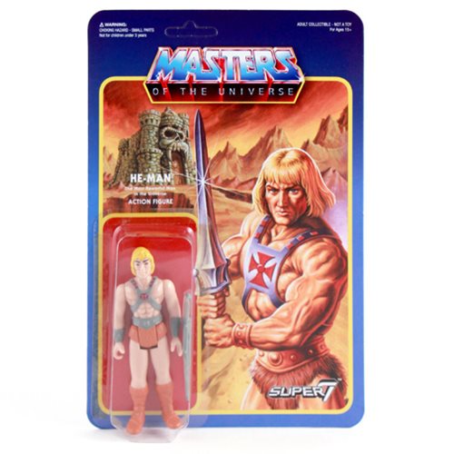 Masters of the Universe He-Man 3 3/4-inch Retro Action Figure